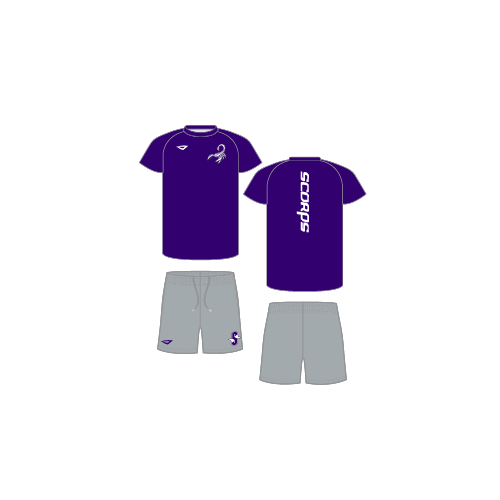 Scorpions Ocala Youth Sublimated Practice Set - Purple/Grey